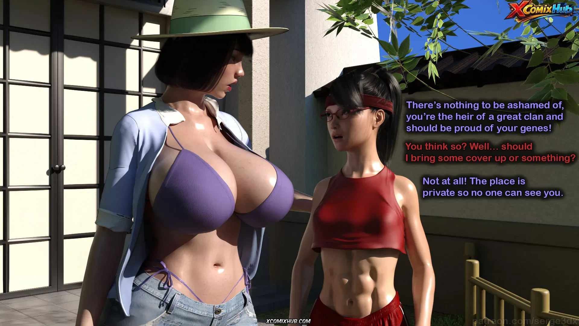 Hinata's Desire Serge3dx 015 Comic Page 15